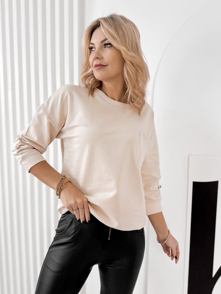 BLUZKA BAQUERA BEŻOWA