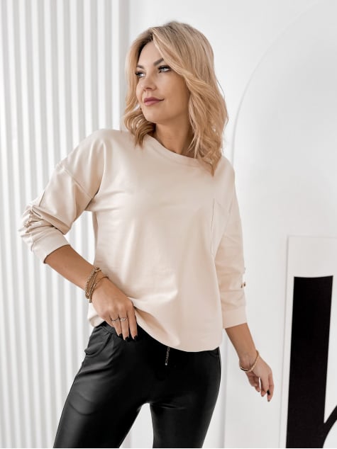 BLUZKA BAQUERA BEŻOWA