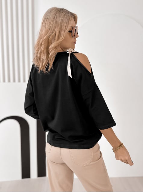 BLUZKA MURREN CZARNA