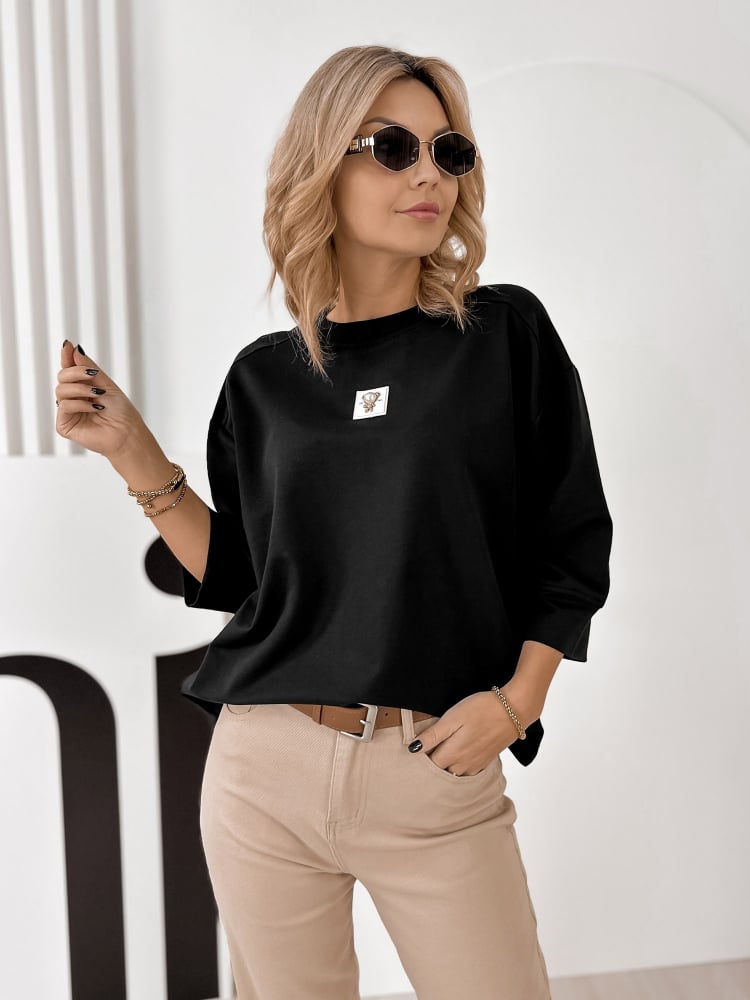 BLUZKA MIRVARI CZARNA