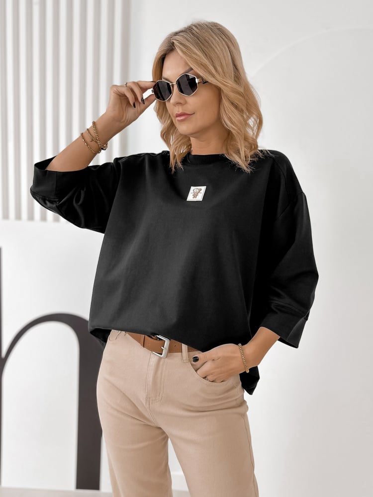 BLUZKA MIRVARI CZARNA