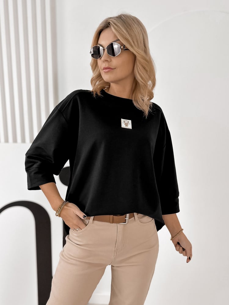 BLUZKA MIRVARI CZARNA