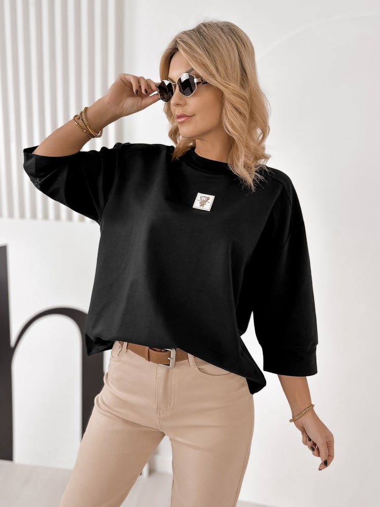 BLUZKA MIRVARI CZARNA