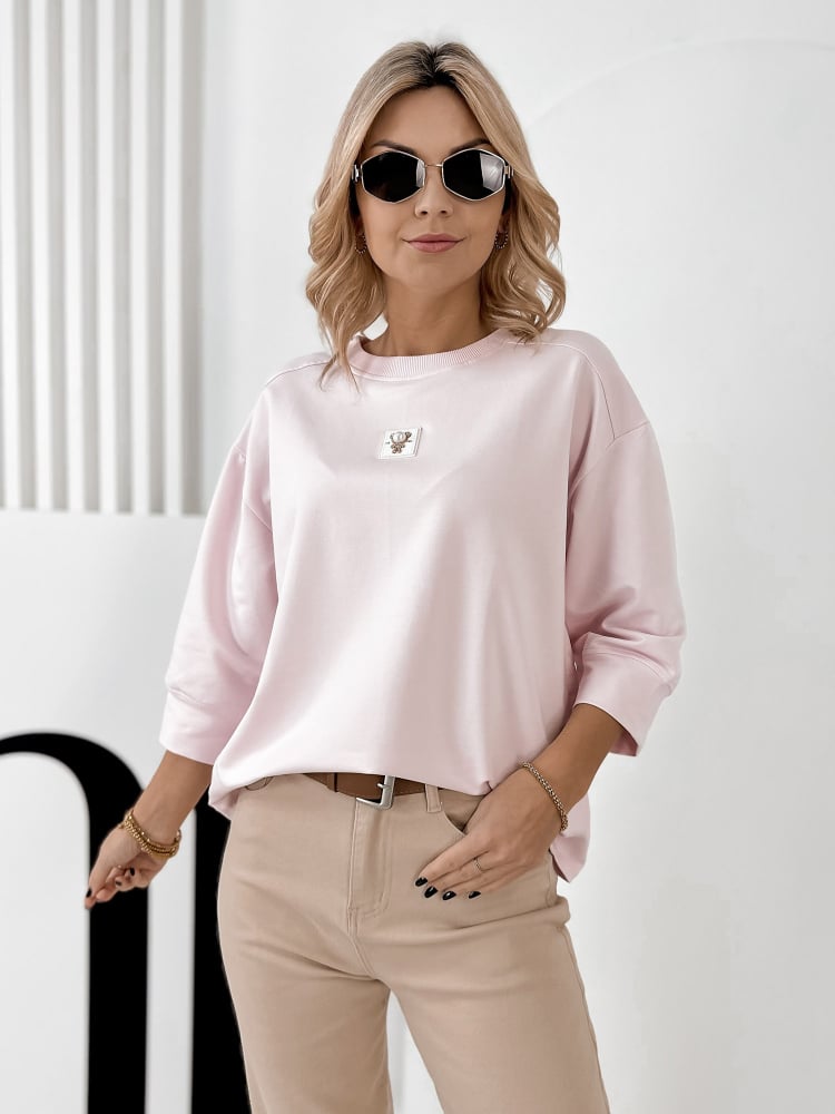 BLUZKA MIRVARI PUDROWY RÓŻ