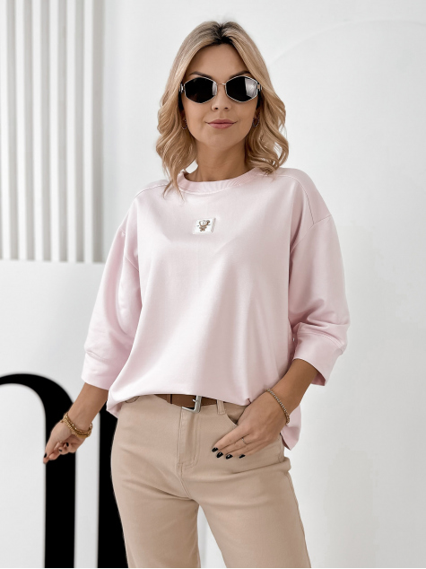 BLUZKA MIRVARI PUDROWY RÓŻ
