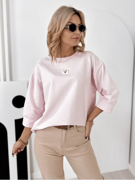 BLUZKA MIRVARI PUDROWY RÓŻ