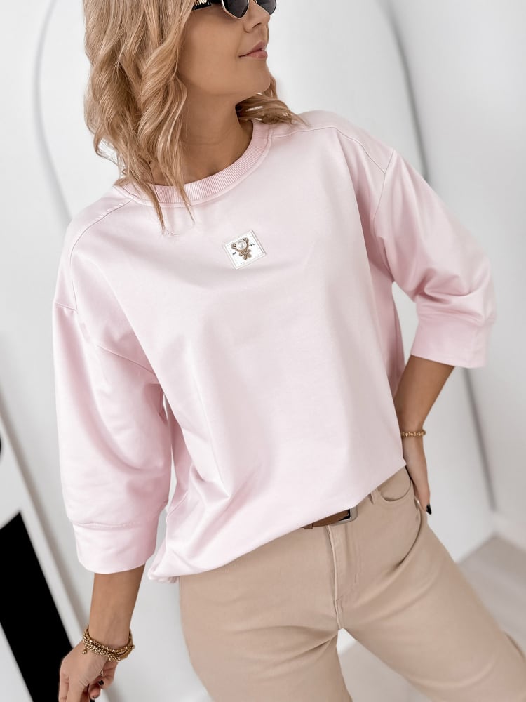 BLUZKA MIRVARI PUDROWY RÓŻ