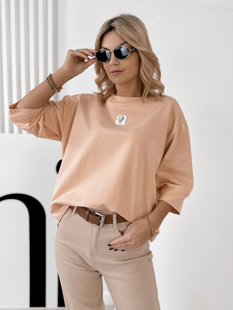 BLUZKA MIRVARI BRZOSKWINIOWA