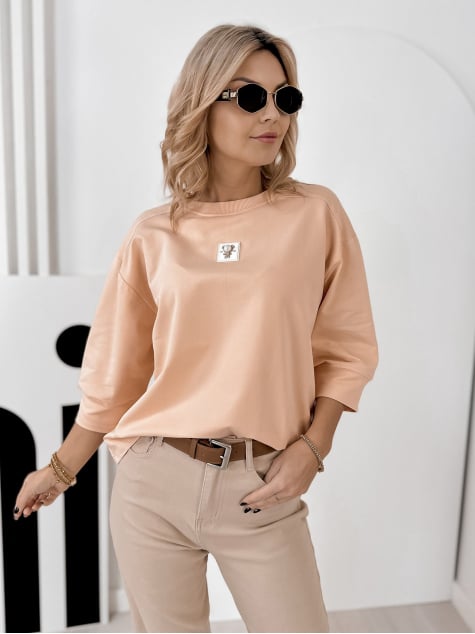 BLUZKA MIRVARI BRZOSKWINIOWA