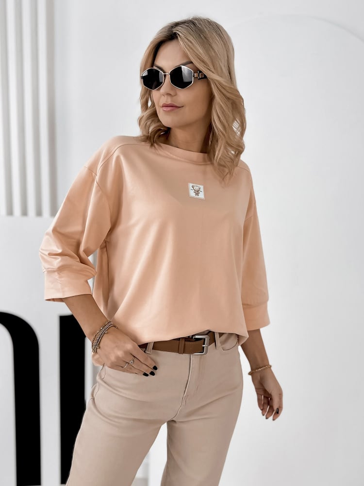 BLUZKA MIRVARI BRZOSKWINIOWA