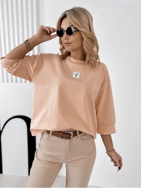 BLUZKA MIRVARI BRZOSKWINIOWA