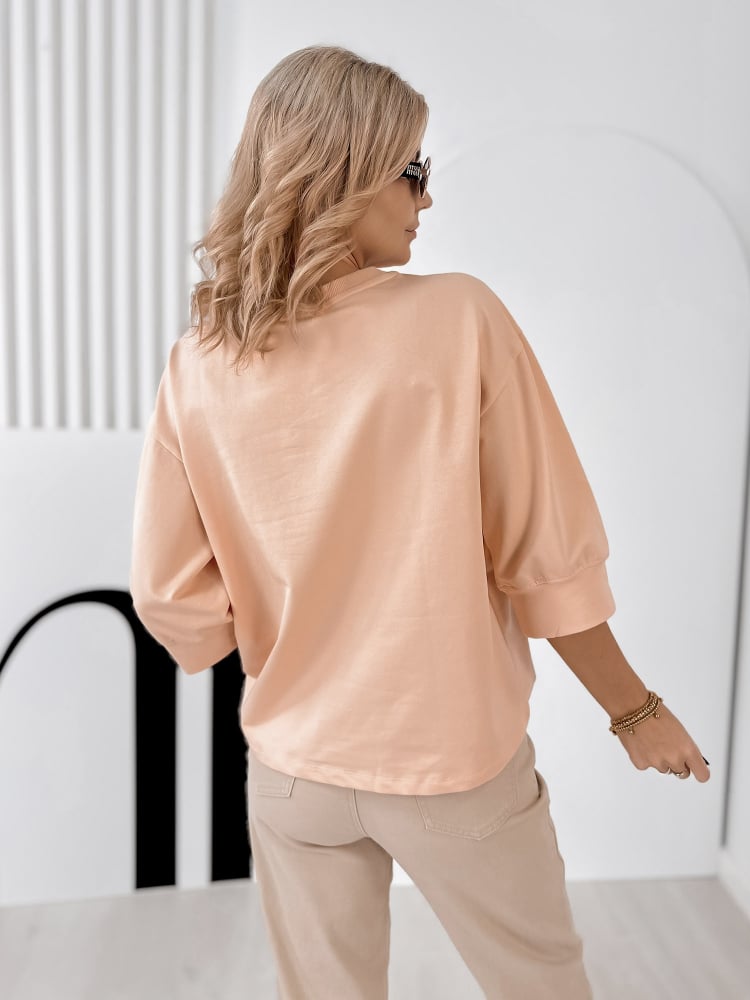 BLUZKA MIRVARI BRZOSKWINIOWA