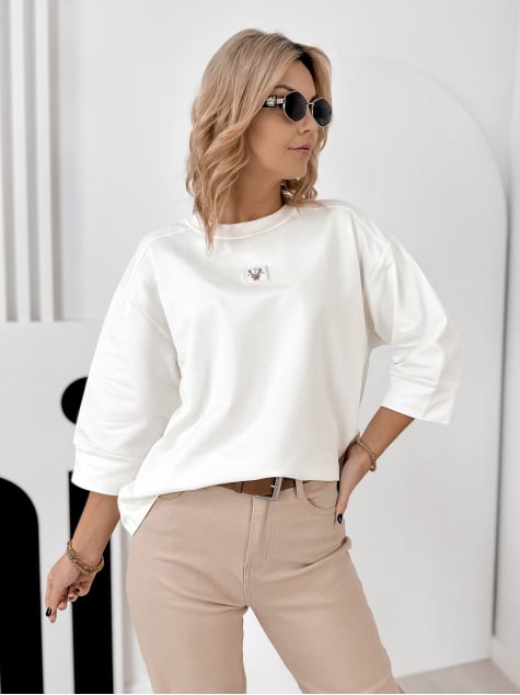 BLUZKA MIRVARI ECRU