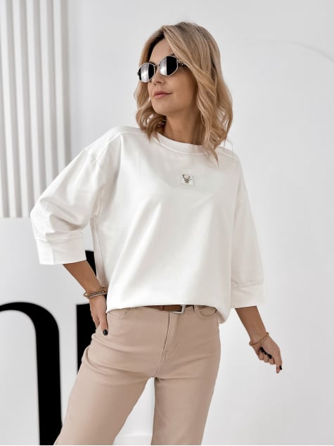 BLUZKA MIRVARI ECRU