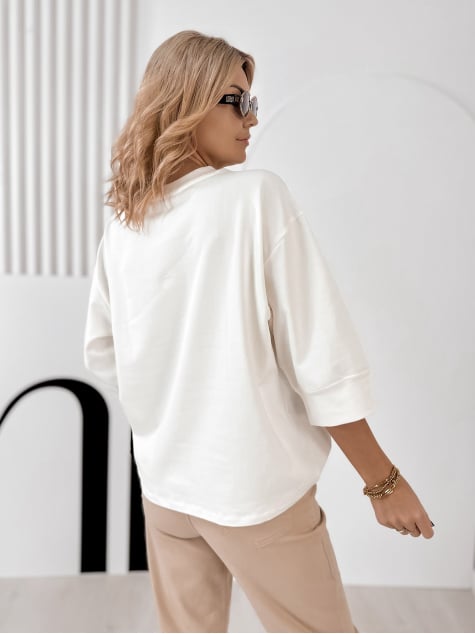 BLUZKA MIRVARI ECRU