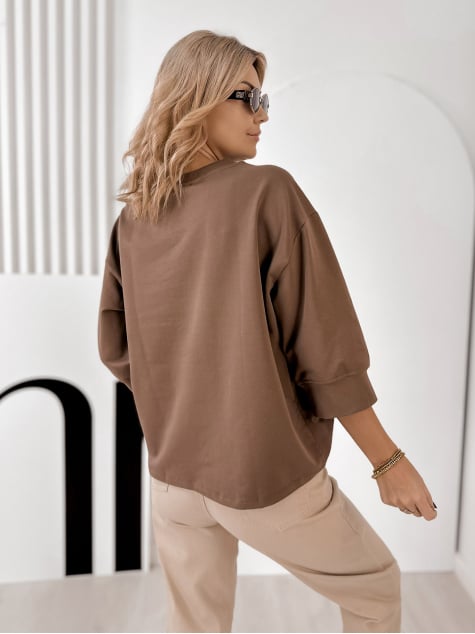 BLUZKA MIRVARI BRĄZOWA