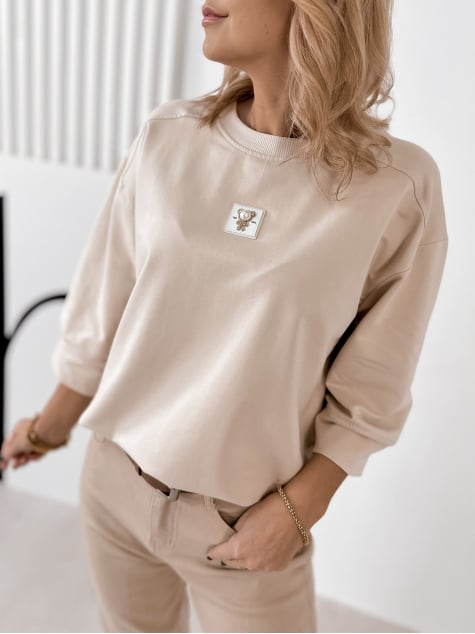 BLUZKA MIRVARI BEŻOWA