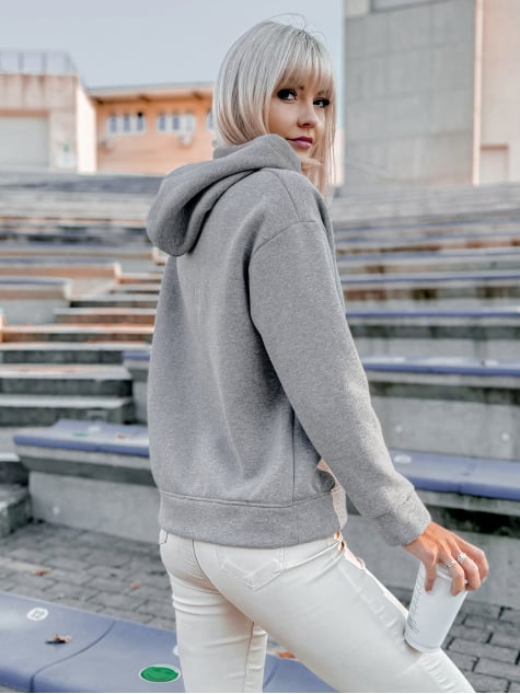 BLUZA BELLA SZARA