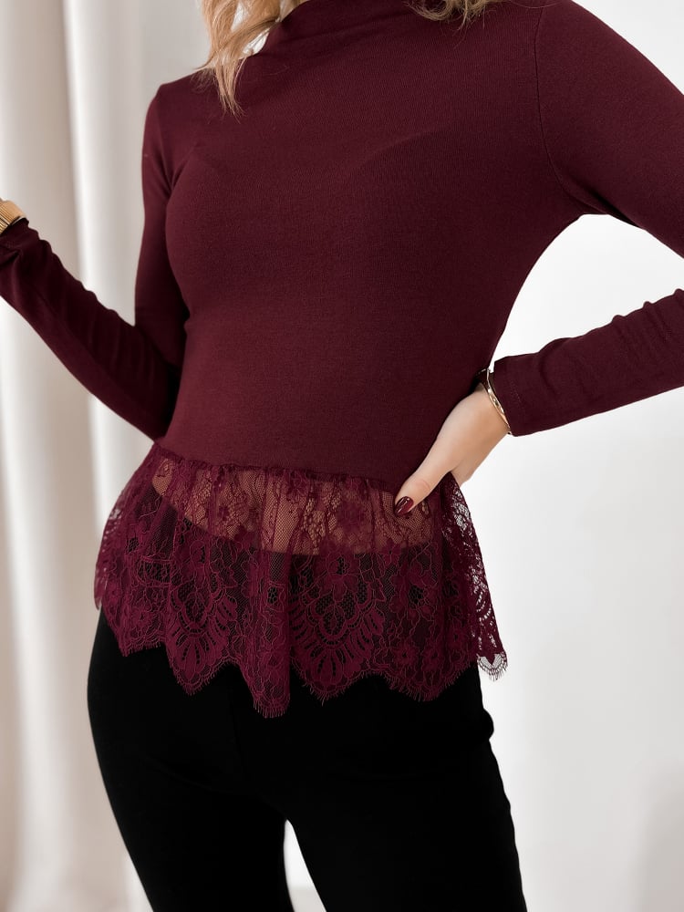 BLUZKA AVERY BORDOWA