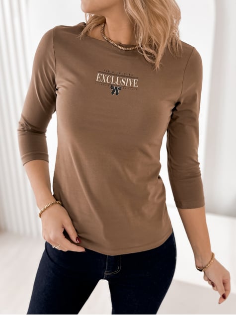 BLUZKA EMBER BRĄZOWA