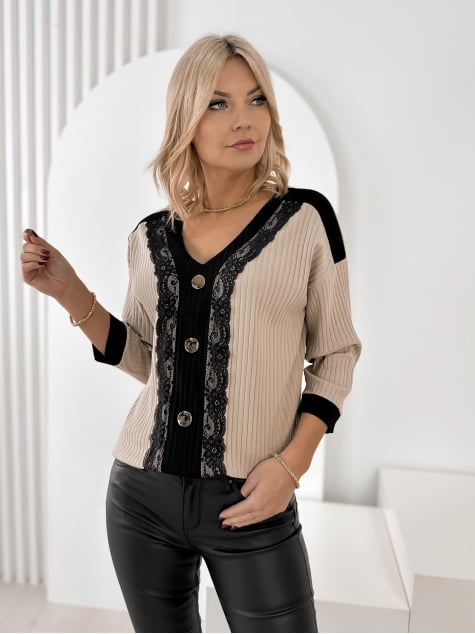 BLUZKA OASIS BEŻOWA