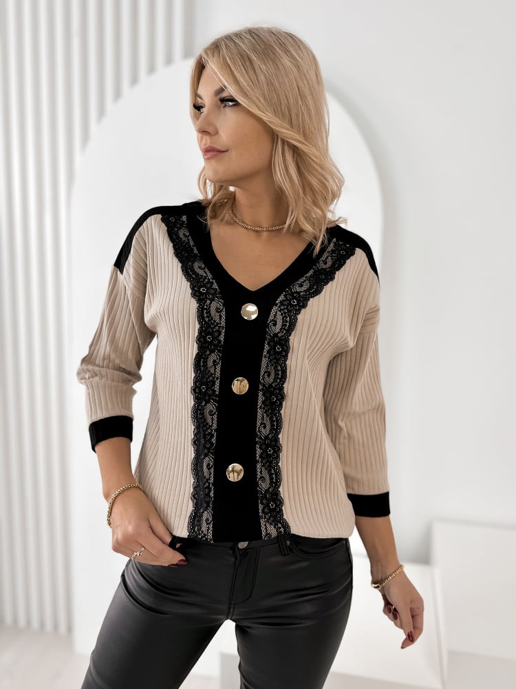 BLUZKA OASIS BEŻOWA