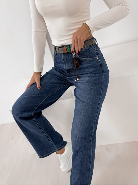 SPODNIE ORTEGA JEANSOWE