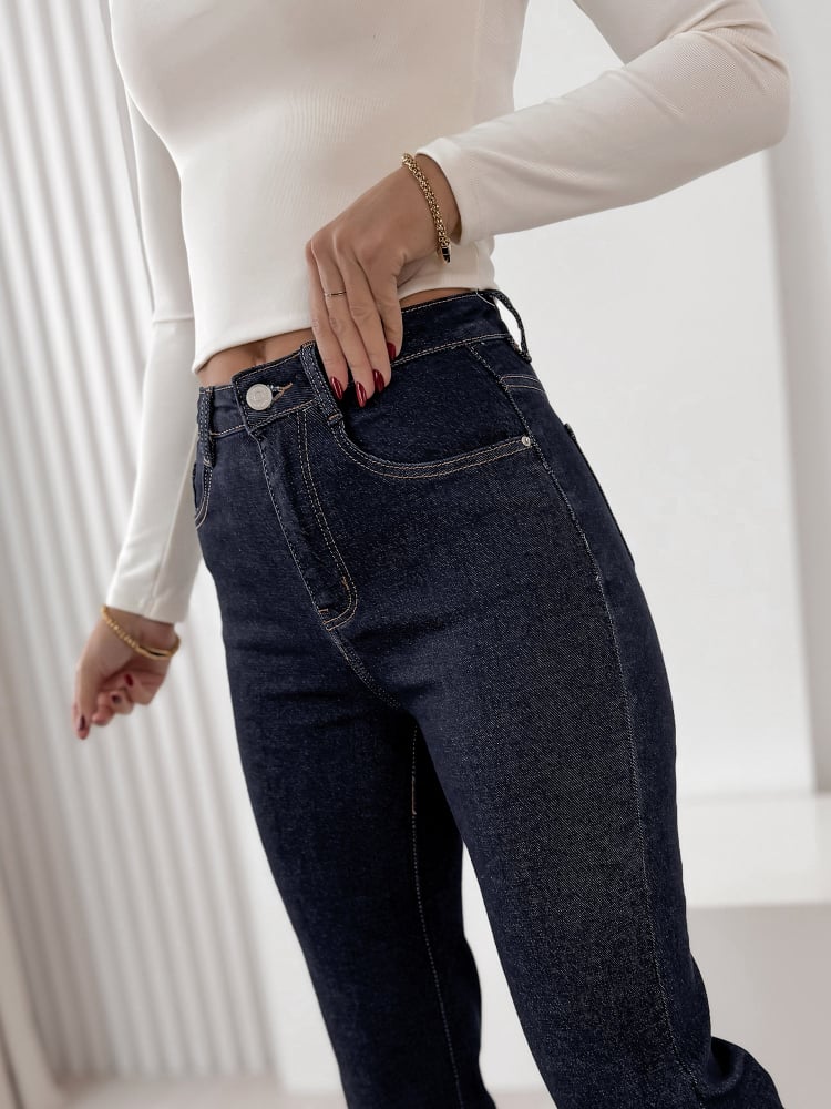 SPODNIE HARLAN JEANSOWE