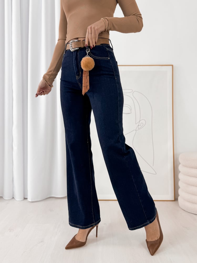 SPODNIE ETHAN JEANSOWE