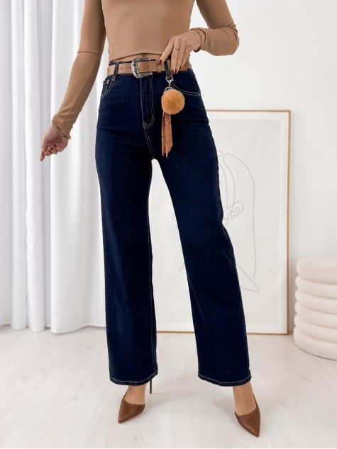 SPODNIE ETHAN JEANSOWE