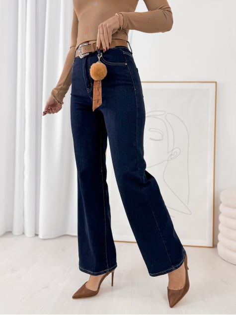 SPODNIE ETHAN JEANSOWE