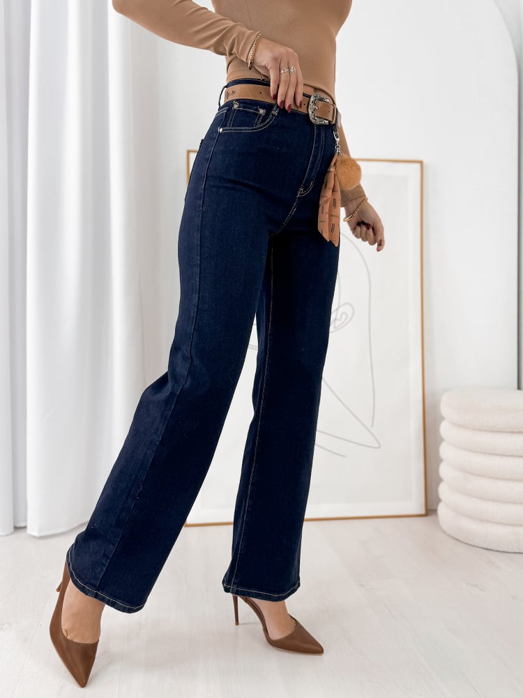 SPODNIE ETHAN JEANSOWE