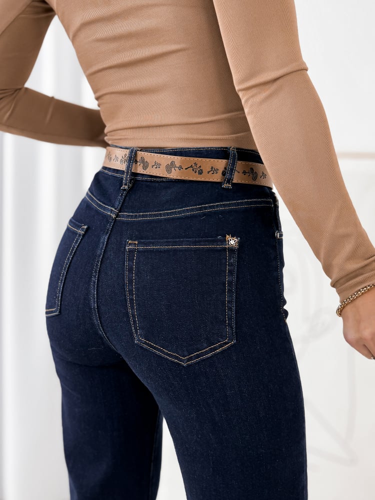 SPODNIE ETHAN JEANSOWE