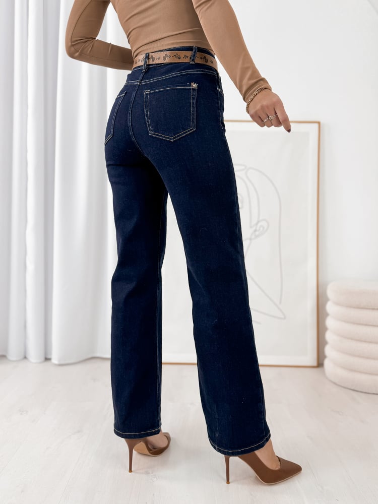 SPODNIE ETHAN JEANSOWE