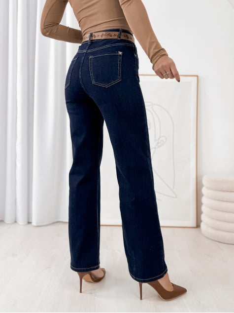 SPODNIE ETHAN JEANSOWE