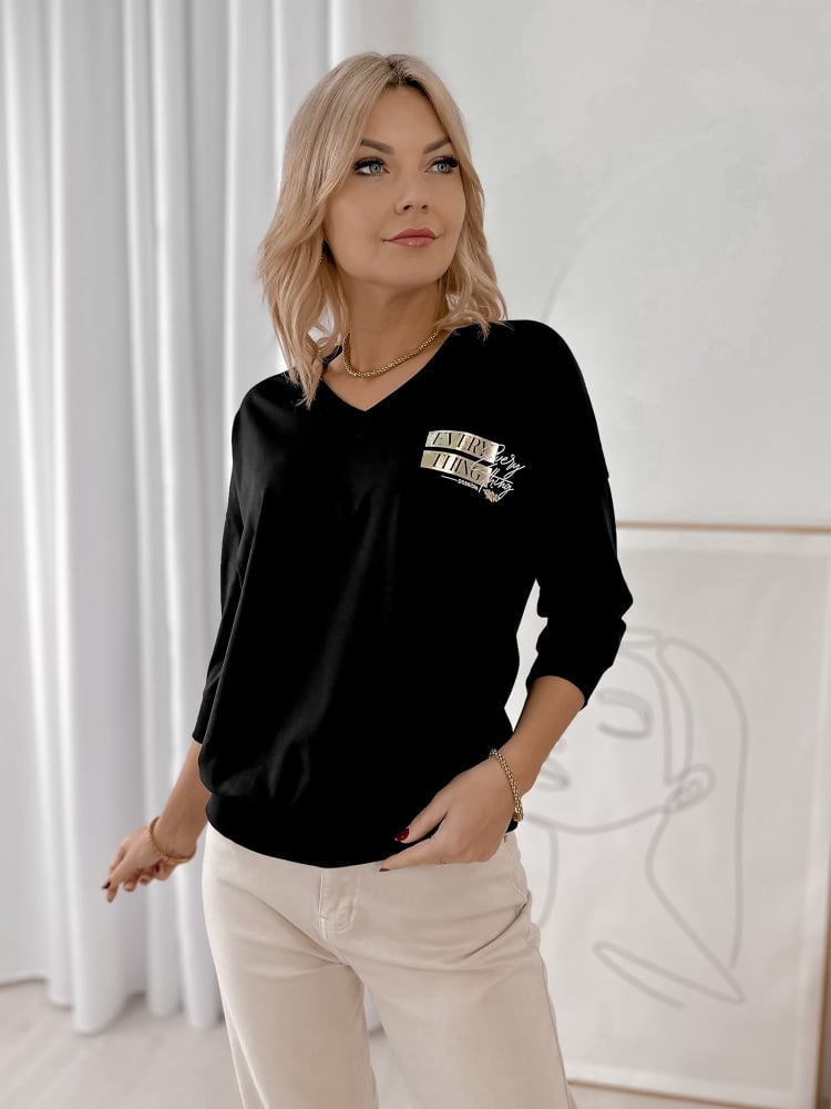 BLUZKA ALISON CZARNA