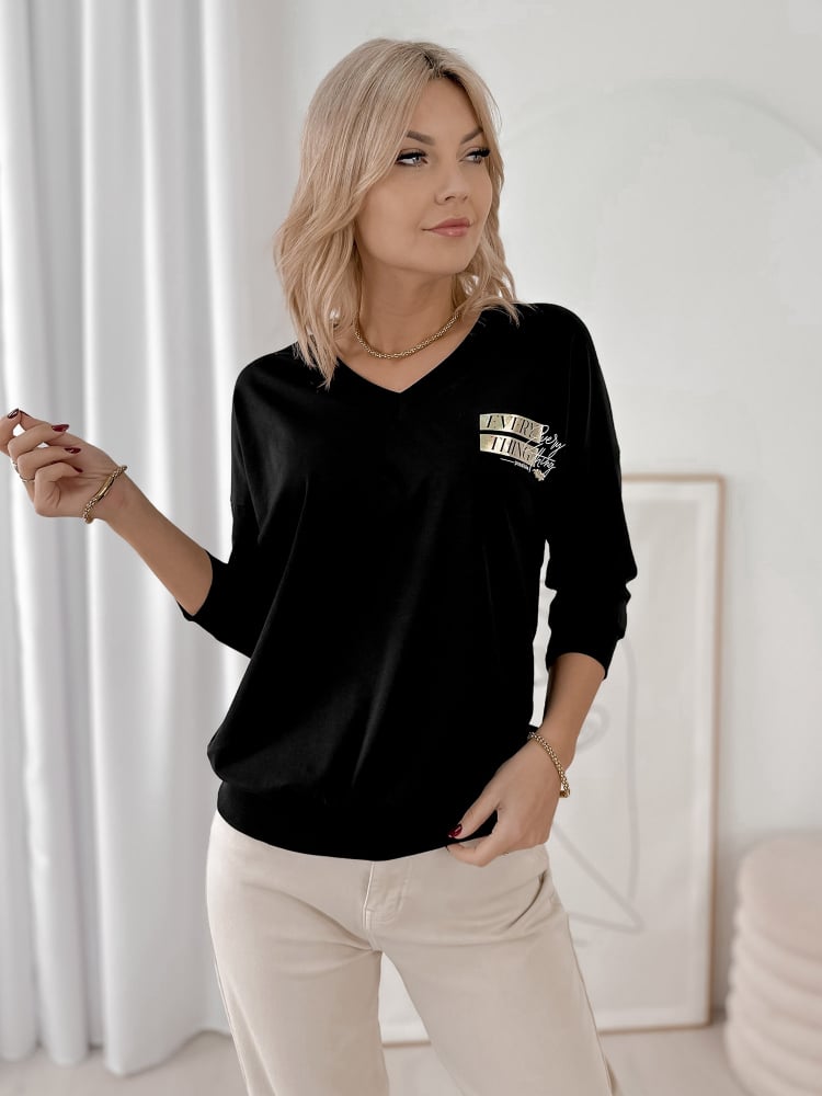 BLUZKA ALISON CZARNA