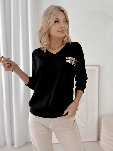 BLUZKA ALISON CZARNA