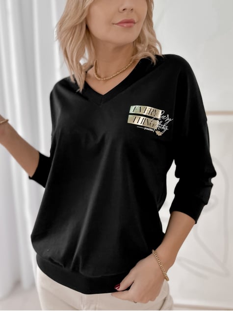 BLUZKA ALISON CZARNA