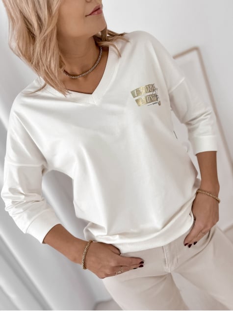 BLUZKA ALISON ECRU