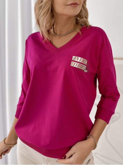 BLUZKA ALISON RÓŻOWA