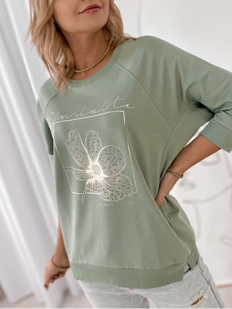 BLUZKA ARMITAGE MIĘTOWA