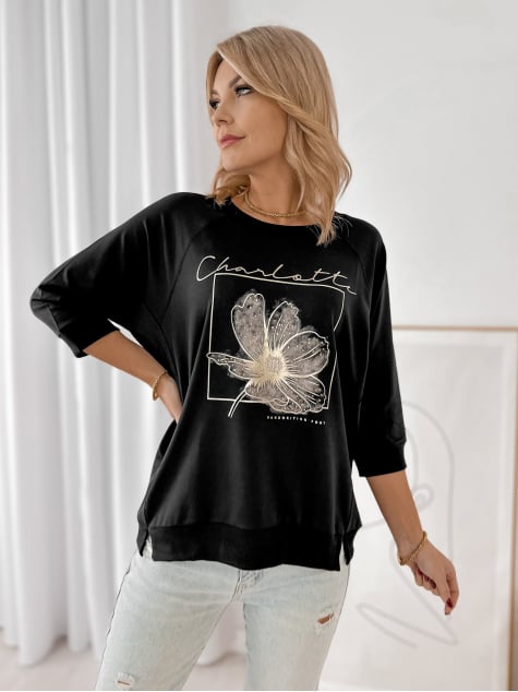 BLUZKA ARMITAGE CZARNA