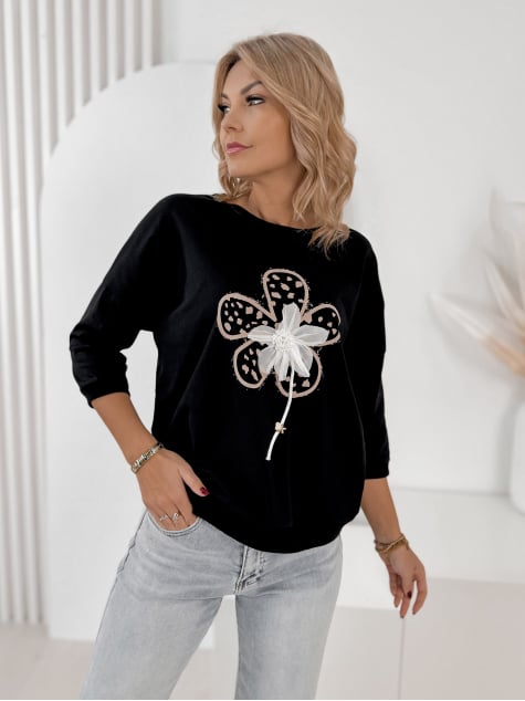 BLUZKA CAYCE CZARNA