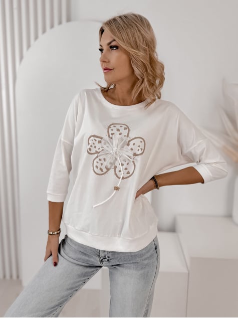 BLUZKA CAYCE ECRU