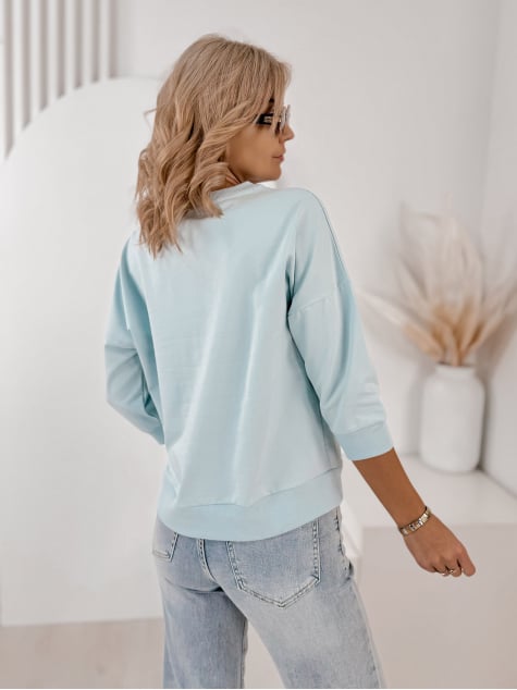 BLUZKA MONALISA BŁĘKITNA