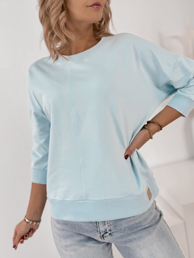 BLUZKA MONALISA BŁĘKITNA