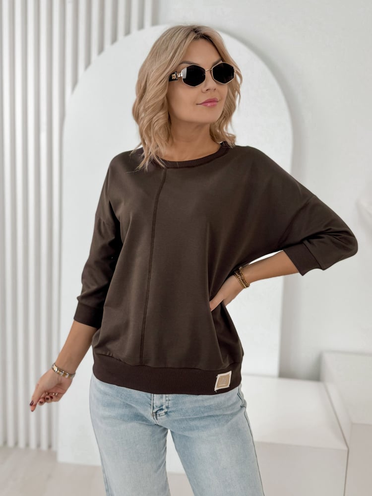 BLUZKA MONALISA BRĄZOWA