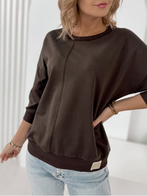BLUZKA MONALISA BRĄZOWA