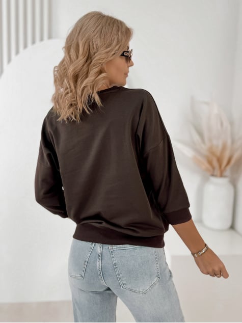BLUZKA MONALISA BRĄZOWA